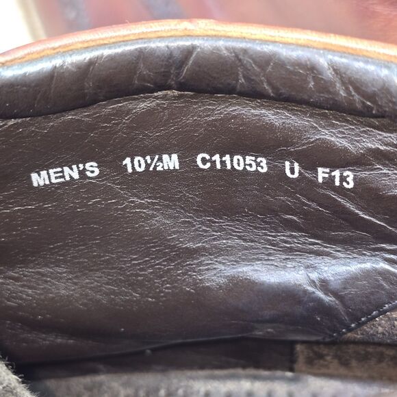 Cole Haan Liam Chukka II Men's Sz 10.5M Brown Leather Wingtip Ankle Boots C11053 - Picture 9 of 9